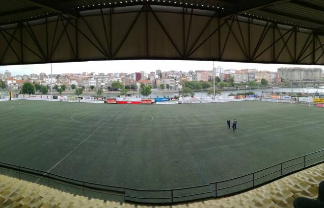 Estadio Baltasar Pujales, donde tuvo lugar la agresión (Foto: CDA Navalcarnero).