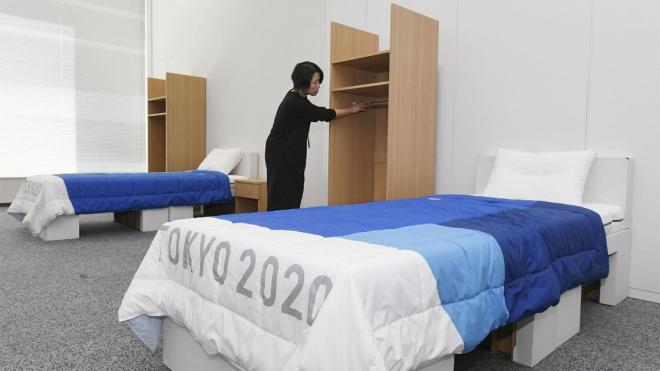 Las camas 'anti sexo' en la villa olímpicas de Tokio 2020