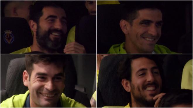 La sorpresa a los jugadores del Villarreal por el Día del Padre (Fuente: @VillarrealCF)