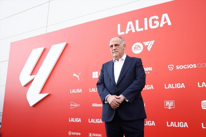 Javier Tebas, presidente de LaLiga (Foto: Europa Press)