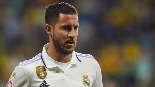 Eden Hazard en uno de sus últimos partidos con el Real Madrid (Foto: Europa Press)