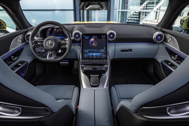 Interior del nuevo Mercedes-AMG GT 43 Coupé