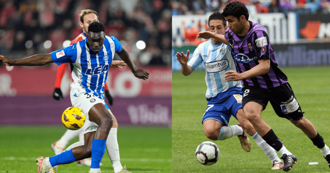 Samu Omorodion y Diego Costa (Foto: Cordon Press).