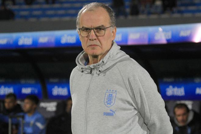 Marcelo Bielsa, seleccionador de Uruguay (Foto: Cordon Press).