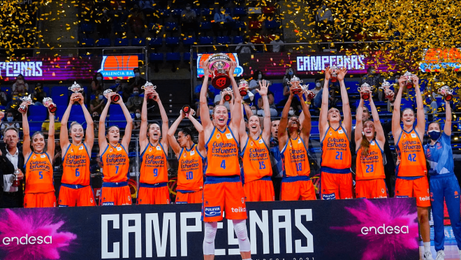 Valencia Basket Femenino Campeonas