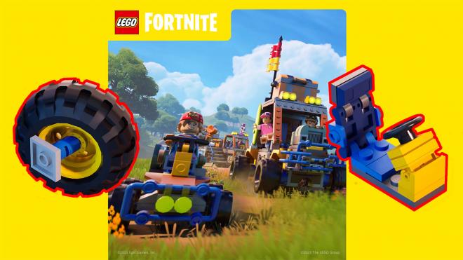 Los vehículos para LEGO Fortnite