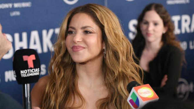 Shakira atiende a los medios en un photocall (Foto: Cordon Press)