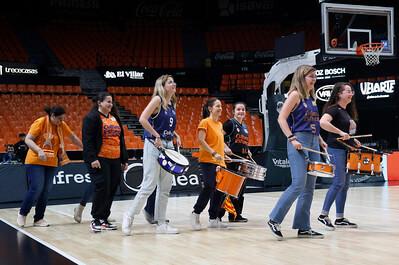 Valencia Basket Femenino celebra la Copa de la Reina