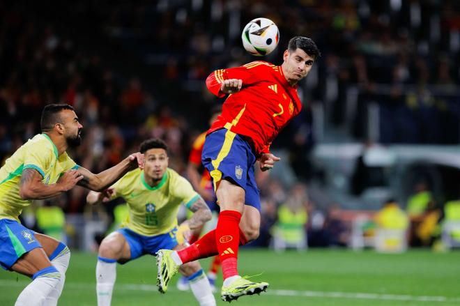 Álvaro Morata cuenta con la confianza de Luis de la Fuente en la Selección Española (Foto: Cordon Press)