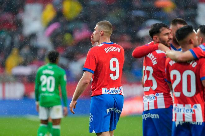 Dovbik celebra su gol al Betis (Foto: EFE)