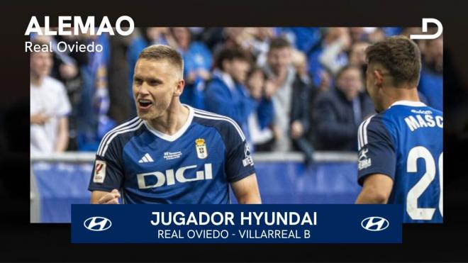 Alemao, Jugador Hyundai del Real Oviedo - Villarreal B.