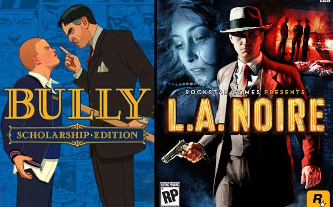 Bully y L.A Noire, otros dos exitazos de Rockstar Games