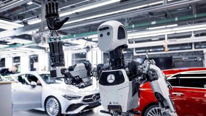 Robots humanoides de Mercedes (Foto: Apptronik).