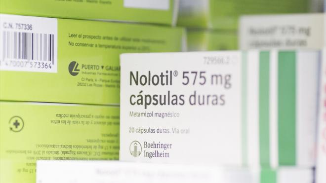 Caja de cápsulas duras de Nolotil (Europa Press)