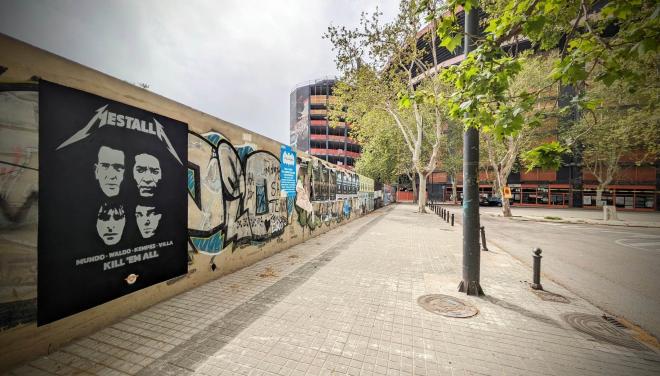 Mestalla es ahora Metallica