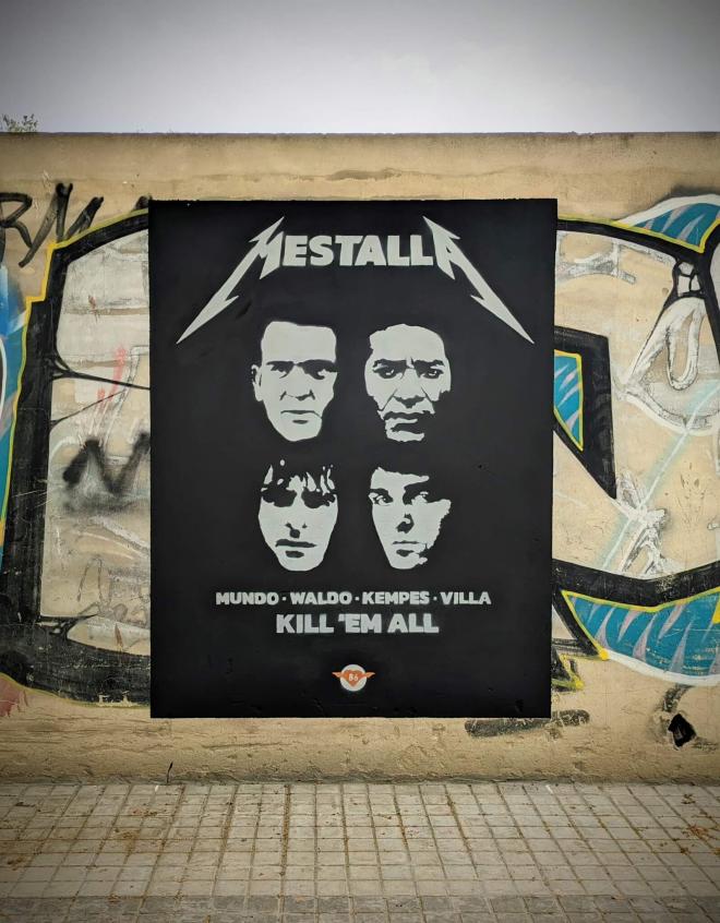 Mestalla es ahora Metallica