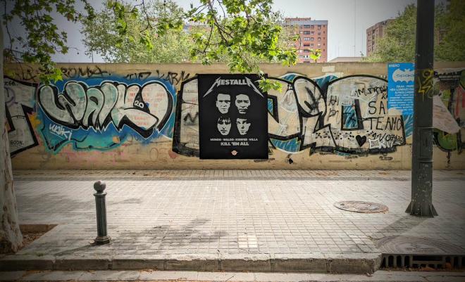 Mestalla es ahora Metallica