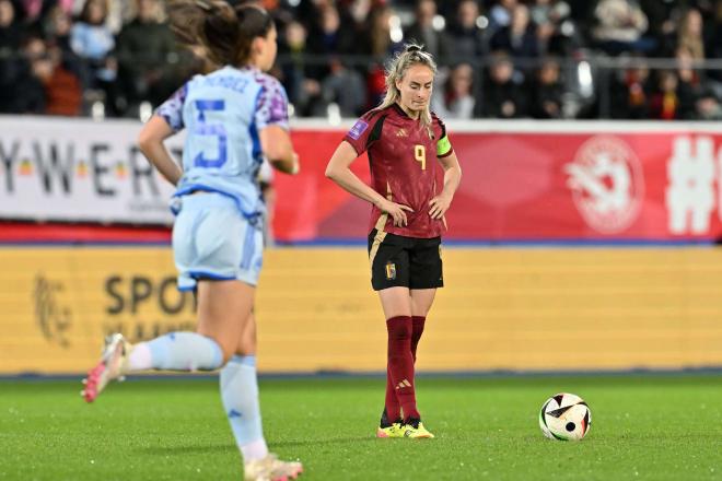 Tessa Wullaert en el Bélgica - España (Foto: Cordon Press)