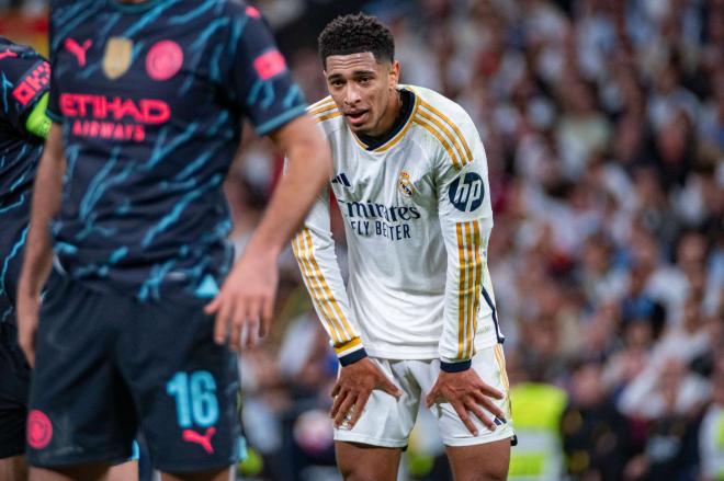 Jude Bellingham, durante el Real Madrid-Manchester City (Foto: Cordon Press).