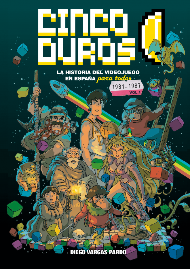 La portada de 'Cinco Duros' ilustrada por Carlos MP