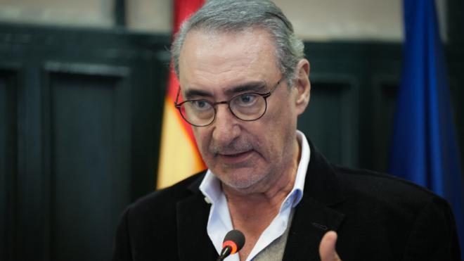 Carlos Herrera, durante una intervención (Fuente: Europa Press)