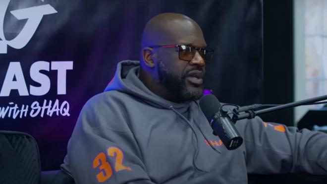 Shaquille O'Neal en su podcast