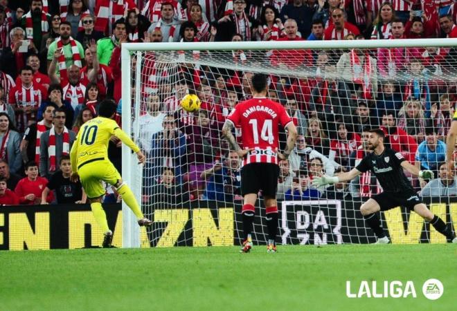 Parejo convierte el penalti de Yuri en el Athletic - Villarreal (Foto: LALIGA).