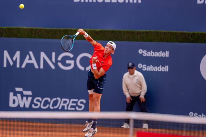 Arthur Cazaux, en el Barcelona Open (Foto: Cordon Press).