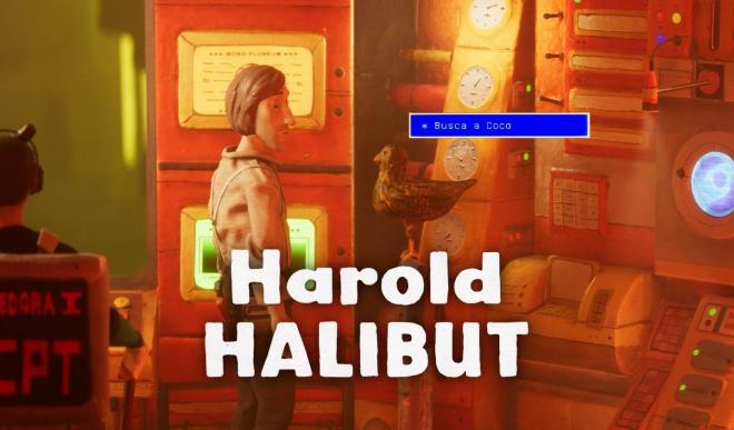 Coco encontrado en Harold Halibut