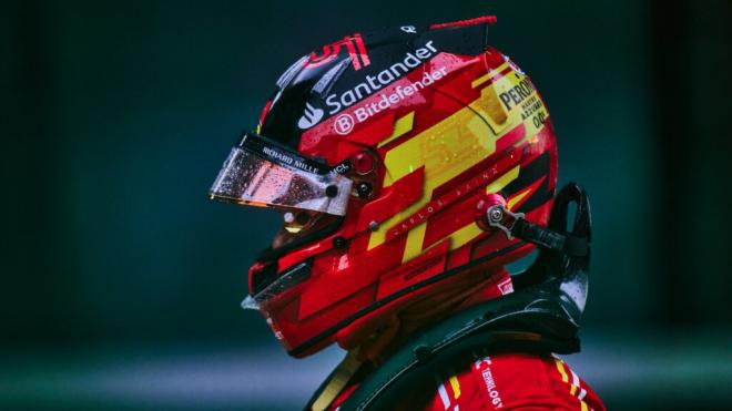 Carlos Sainz, en el GP de China (Foto: Ferrari).