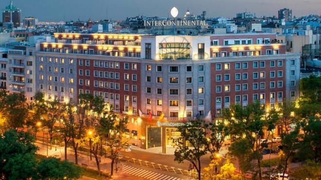 La fachada del Hotel InterContinental de Madrid (Instagram: @intercontinental_madrid)