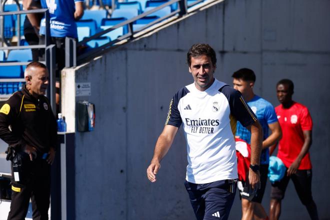 Raúl González Blanco, con el Castilla (Foto: Europa Press).