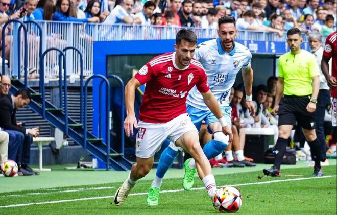 El Málaga enlaza su tercer empate consecutivo en La Rosaleda. (Foto: Real Murcia)