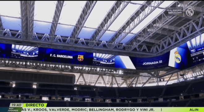 Videomarcador 360 del Real Madrid (RM TV)