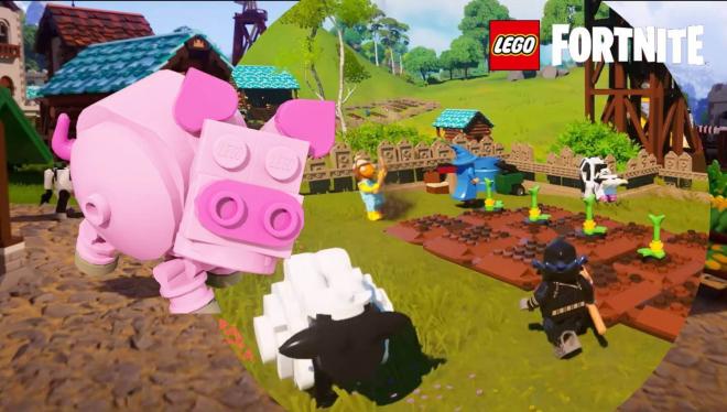 Las granjas en LEGO Fortnite