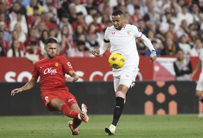 En-Nesyri, con el Sevilla ante el Mallorca (Foto: Kiko Hurtado)