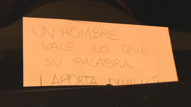 El mensaje para Laporta en el coche de Xavi Hernández