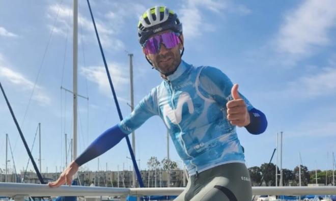 Alejandro Valverde está entre seguir en Movistar o pasarse a la Federación Española de Ciclismo (Foto: Alejandro Valverde).