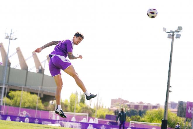 Stanko Juric, entrenando (Foto: Real Valladolid).