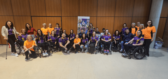 Valencia presenta a Las Felinas, el primer equipo femenino de España de rugby en silla de ruedas