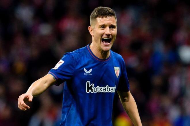 Ander Herrera, ante el Atlético en el Metropolitano (Foto: Athletic Club).