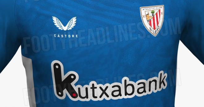 Camiseta del Athletic Club 2024-2025 filtrada (Foto: Footy Headlines).