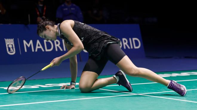 Carolina Marín, en el Masters de Madrid (Foto: EFE)