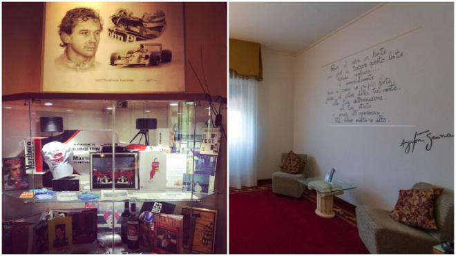 Imágenes de la habitación 200, la Suite Ayrton Senna (Foto: Hotel Castello)