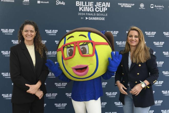 La presentación de la Billie Jean King Cup de Sevilla (Foto: Kiko Hurtado)