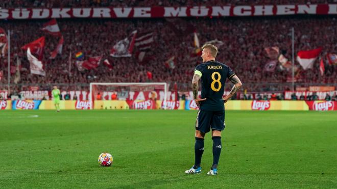 Toni Kroos en su vuelta al Allianz Arena en Champions (Cordon Press)
