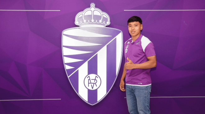 Mokha, nuevo fichaje del Promesas (Foto: Real Valladolid).