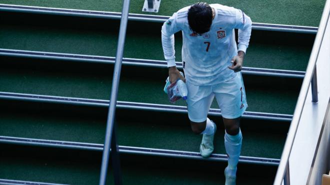 Álvaro Morata durante la Eurocopa en 2021 (Foto: Europa Press)
