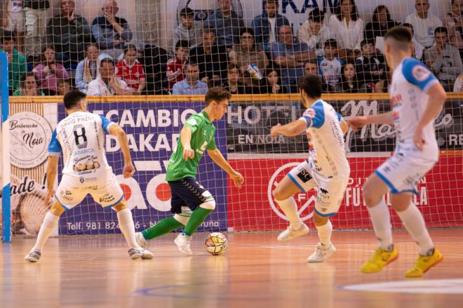 Imagen del partido del Real Betis Futsal. (Foto: @RealBetisFS)