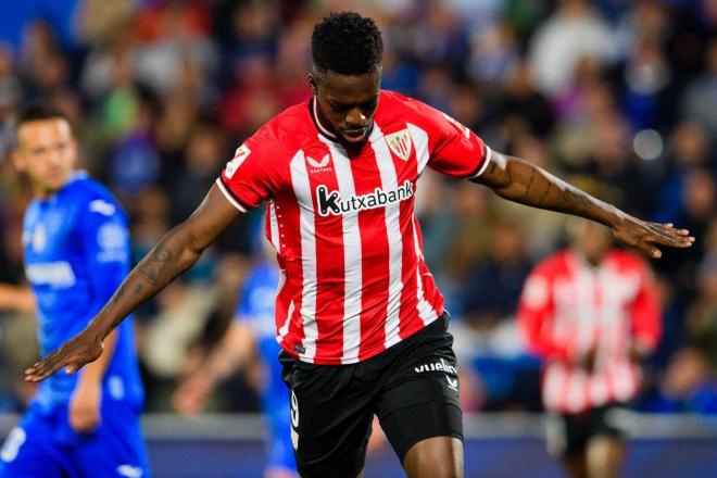 Gol de Iñaki Williams ante el Getafe en el Coliseum (Foto: Athletic Club).